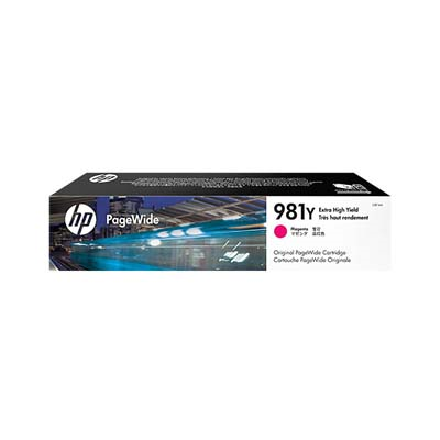 Afbeelding van Origineel HP 981Y (L0R14A) PageWide Pro Inktcartridge Magenta 