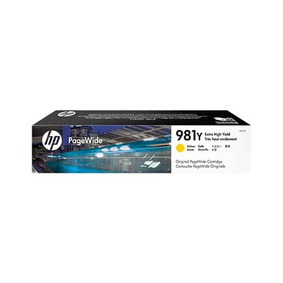 Afbeelding van Origineel HP 981Y (L0R15A) PageWide Pro Inktcartridge Geel