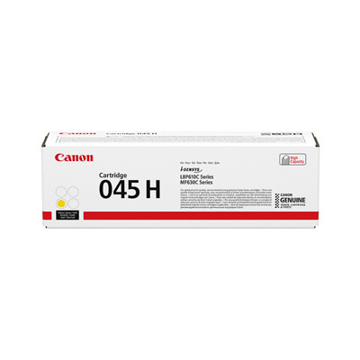 Afbeelding van Origineel Canon 045HY (1243C002) Toner Geel