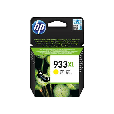 Afbeelding van Origineel HP 933XL (CN056AE) Inktcartridge Geel