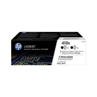 Afbeelding van Origineel HP 410X (CF410XD) Toner Zwart 2-Pack