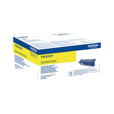 Afbeelding van Origineel Brother TN-910Y Toner Geel
