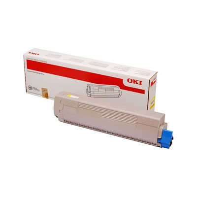 Afbeelding van Origineel OKI MC873 (45862814) Toner Geel