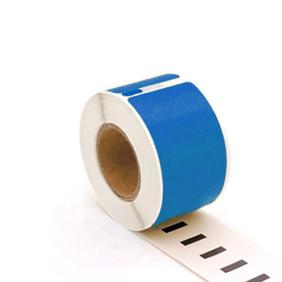 Afbeelding van Qi DYMO 99010 Labels 89mm x 28mm Blauw