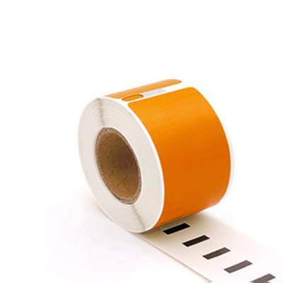 Afbeelding van Qi DYMO 99012 Labels 89mm x 36mm Oranje 