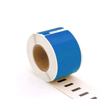 Afbeelding van Qi DYMO 99012 Labels 89mm x 36mm Blauw