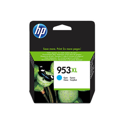 Afbeelding van Origineel HP 953XL (F6U16AE) Inktcartridge Cyaan