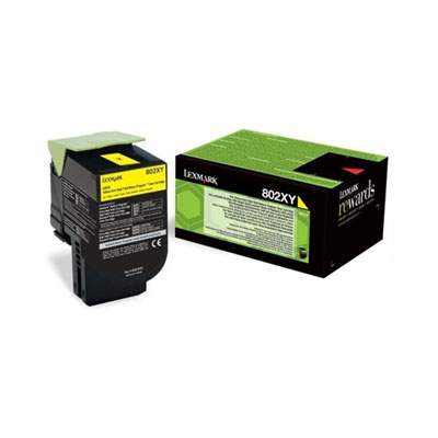 Afbeelding van Origineel Lexmark 80C2XYE Toner Geel