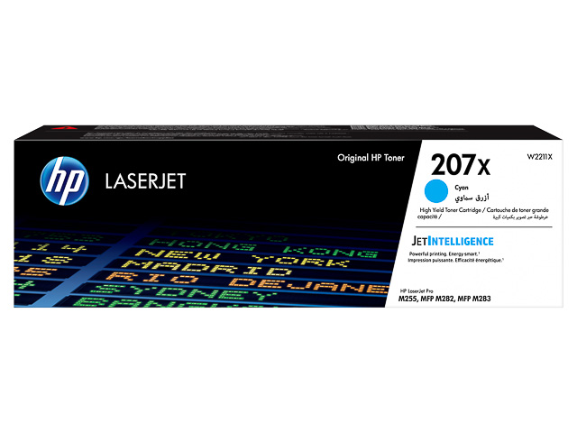 Afbeelding van Origineel HP 207X (W2211X) Toner Cyaan