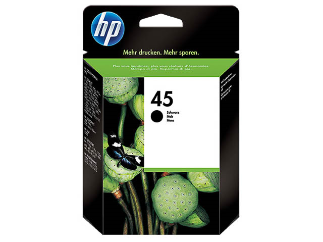 Afbeelding van Origineel HP 45 (51645AE) Inktcartridge Zwart