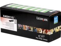Afbeelding van Origineel Lexmark (X463H11G) Toner Zwart