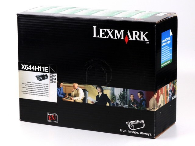 Afbeelding van Origineel Lexmark (X644H11E) Toner Zwart
