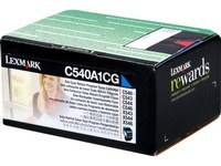Afbeelding van Origineel Lexmark C540 (C540A1CG) Toner Cyaan