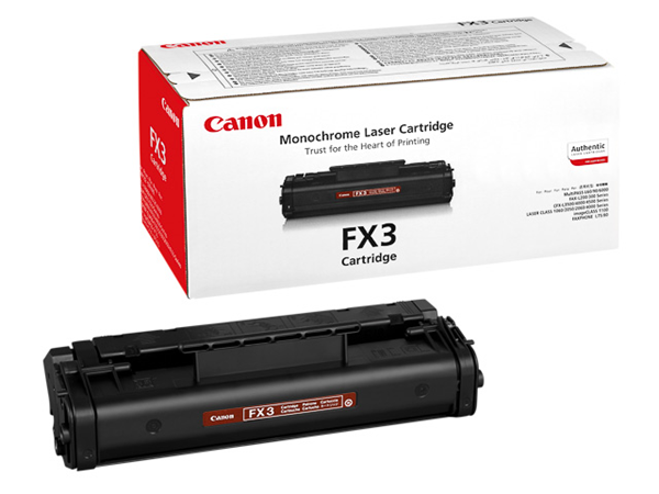 Afbeelding van Origineel Canon FX-3 (1557A003) Toner Zwart