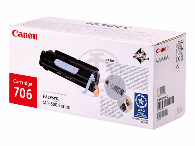 Afbeelding van Origineel Canon 706 (0264B002) Toner Zwart