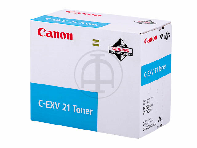 Afbeelding van Origineel Canon C-EXV21 Toner Cyan (0453B002)