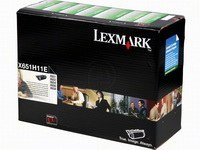 Afbeelding van Origineel Lexmark X651H11E Toner Zwart