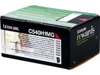 Afbeelding van Origineel Lexmark C540 (C540H1MG) Toner Magenta