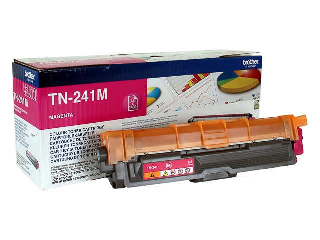 Afbeelding van Origineel Brother TN-241M Toner Magenta