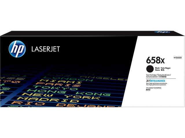 Afbeelding van Origineel HP 658X (W2000X) Toner Zwart