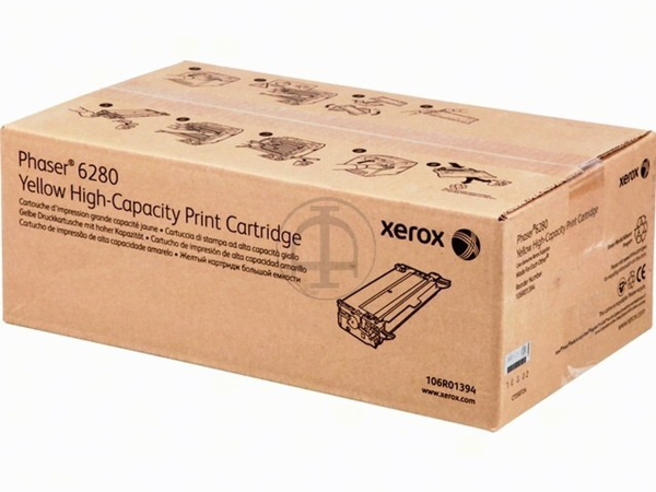 Afbeelding van Origineel Xerox Phaser 6280 (106R01394) Toner Geel HC