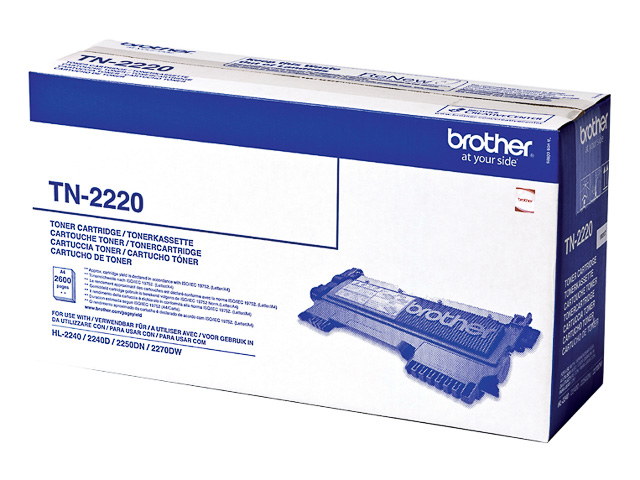 Afbeelding van Origineel Brother TN-2220 Toner Zwart