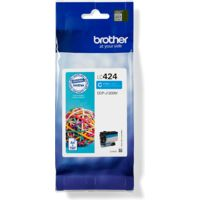 Afbeelding van Origineel Brother LC-424C Standard Cap. Inktcartridge Cyaan