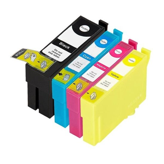 Afbeelding van Qi Epson 34XL (T3476) Inktcartridge Multipack 4-pack