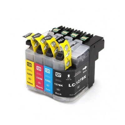 Afbeelding van Qi Brother LC-125XL/LC-127XL Inktcartridge Multipack 4-Pack