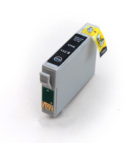 Afbeelding van Qi Epson T0711 Inktcartridge Zwart