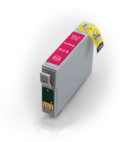 Afbeelding van Qi Epson T0713 Inktcartridge Magenta