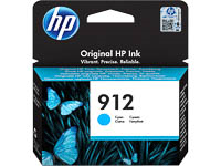 Afbeelding van Origineel HP 912 (3YL77AE) Inktcartridge Cyaan