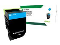 Afbeelding van Origineel Lexmark (80C2SC0) CX310DN Toner Cyan