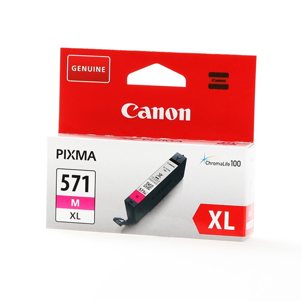 Afbeelding van Origineel Canon CLI-571M XL (0333C001) Inktcartridge magenta
