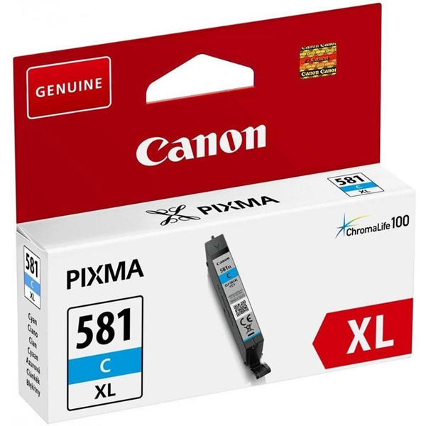 Afbeelding van Origineel Canon CLI-581C XL (2049C001) Inktcartridge cyan