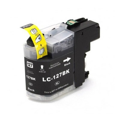 Afbeelding van Qi Brother LC-127XLBK Inktcartridge Zwart