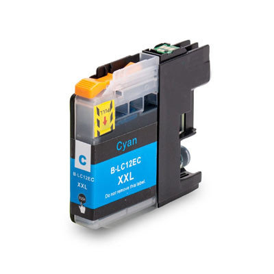 Afbeelding van Qi Brother LC-12EC Inktcartridge Cyaan