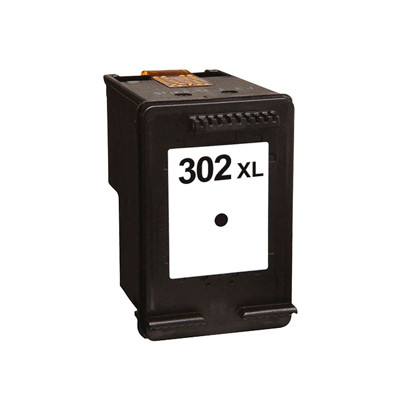 Afbeelding van Qi HP 302XL Inktcartridge (F6U68AE) Zwart