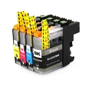 Afbeelding van Qi Brother LC-223 Inktcartridge Multipack 4-Pack