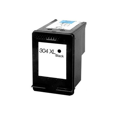 Afbeelding van Qi HP 304XL (N9K08AE) Inktcartridge Zwart