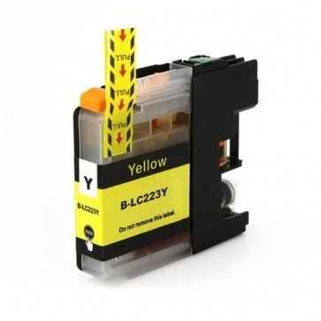 Afbeelding van Qi Brother LC-223Y Inktcartridge Geel