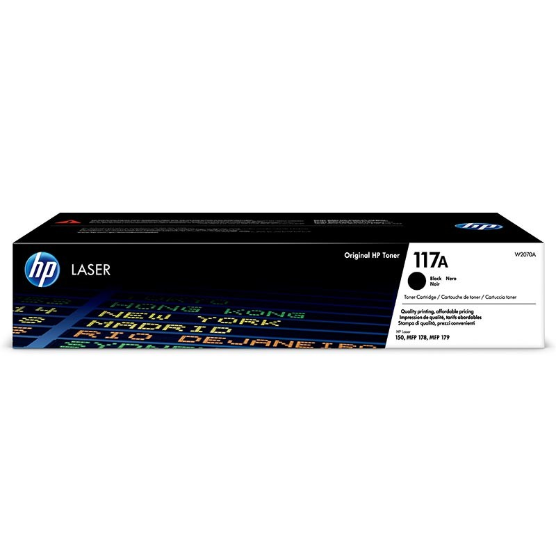 Afbeelding van Origineel HP 117A (W2070A) Toner Zwart