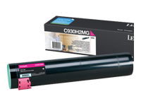 Afbeelding van Origineel Lexmark C930 (C930H2MG) Toner Magenta
