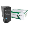 Afbeelding van Origineel Lexmark 78C2XC0 toner Cyaan