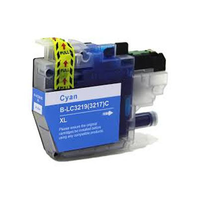 Afbeelding van Qi Brother LC-3219XLC Inktcartridge Cyaan