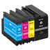 Afbeelding van Qi HP 932XL/933XL Inktcartridge Multipack 4-Pack